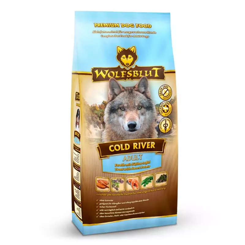 Cold River Adult - Forelle mit Süßkartoffel 2 kg